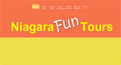 Desktop Screenshot of niagarafuntours.com